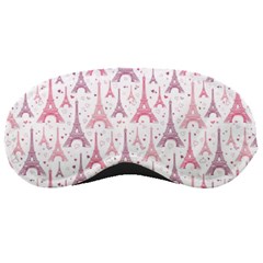 Eiffel Tower Pattern Wallpaper Sleeping Mask by Ravend