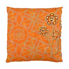 Background Backdrop Art Flowers Standard Cushion Case (two Sides) by Ravend