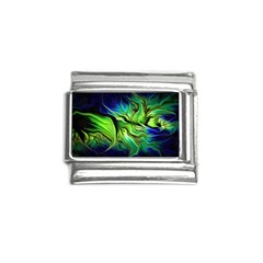 Fractal Art Pattern Abstract Italian Charm (9mm)