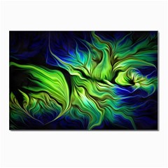 Fractal Art Pattern Abstract Postcards 5  X 7  (pkg Of 10) by Ravend