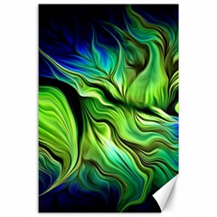 Fractal Art Pattern Abstract Canvas 24  X 36  by Ravend