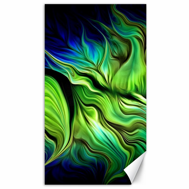 Fractal Art Pattern Abstract Canvas 40  x 72 