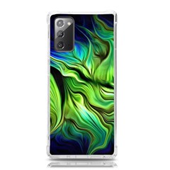 Fractal Art Pattern Abstract Samsung Galaxy Note 20 Tpu Uv Case