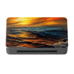 Ocean Sunset Sea Ocean Sunset Memory Card Reader With Cf by Ravend