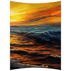 Ocean Sunset Sea Ocean Sunset Back Support Cushion by Ravend