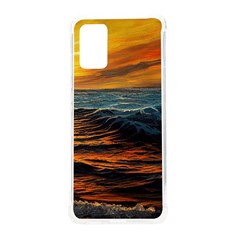 Ocean Sunset Sea Ocean Sunset Samsung Galaxy S20plus 6 7 Inch Tpu Uv Case