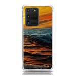 Ocean Sunset Sea Ocean Sunset Samsung Galaxy S20 Ultra 6.9 Inch TPU UV Case Front