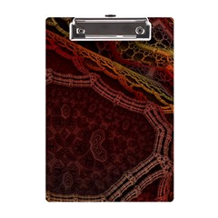 Fractal Pattern Geometric Pattern A5 Acrylic Clipboard