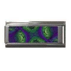 Abstract Art Fractal Superlink Italian Charm (9mm)