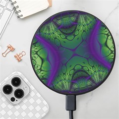 Abstract Art Fractal Wireless Fast Charger(black)