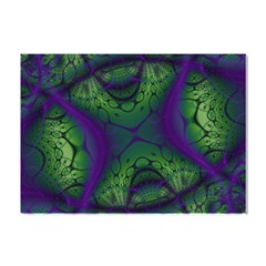 Abstract Art Fractal Crystal Sticker (a4)