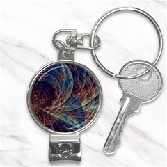 Fractal Abstract- Art Nail Clippers Key Chain