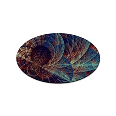 Fractal Abstract- Art Sticker (oval)