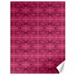 Elegant Pink Floral Geometric Pattern Canvas 36  X 48  by dflcprintsclothing