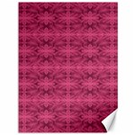 Elegant pink floral geometric pattern Canvas 36  x 48  35.26 x46.15  Canvas - 1