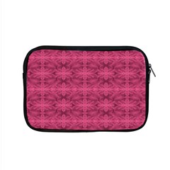 Elegant Pink Floral Geometric Pattern Apple Macbook Pro 15  Zipper Case by dflcprintsclothing