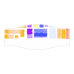 Abstract T- Shirt Blockage T- Shirt Stretchable Headband by maxcute