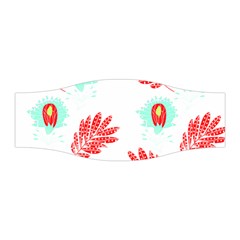 Batik T- Shirt Batik Flowers Pattern 17 Stretchable Headband