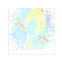 Birds Illustration T- Shirtbird T- Shirt (5) Square Satin Scarf (30  X 30 ) by maxcute