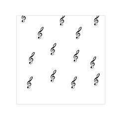 Black And White Pattern T- Shirt Black And White Pattern 7 Square Satin Scarf (30  x 30 )