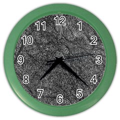 Stretch Marks Abstract Grunge Design Color Wall Clock by dflcprintsclothing