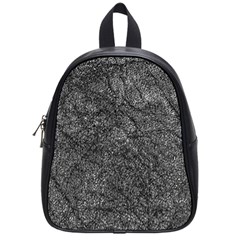 Stretch Marks Abstract Grunge Design School Bag (small) by dflcprintsclothing