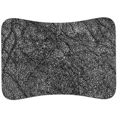 Stretch Marks Abstract Grunge Design Velour Seat Head Rest Cushion by dflcprintsclothing