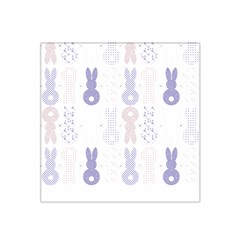 Bunnies T- Shirt Easter Bunnies Pattern T- Shirt Satin Bandana Scarf 22  X 22  by maxcute