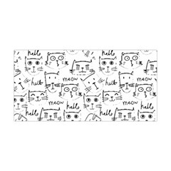 Cat Apparel T- Shirt Cute Cat Pattern For Cat Lovers T- Shirt Yoga Headband by maxcute