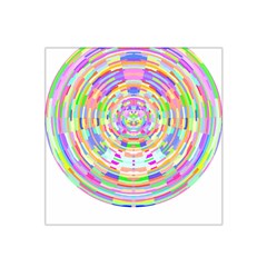 Circle T- Shirt Colourful Abstract Circle Design T- Shirt Satin Bandana Scarf 22  X 22  by maxcute