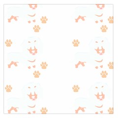 Dachshund Dog Pattern T- Shirt Dachshund Dog Breed Cute Pattern T- Shirt Square Satin Scarf (36  X 36 ) by maxcute