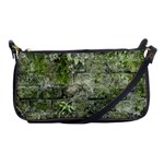 Old Stone Exterior Wall With Moss Shoulder Clutch Bag Front