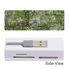 Old Stone Exterior Wall With Moss Memory Card Reader (stick) by dflcprintsclothing