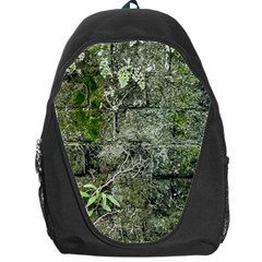 Old Stone Exterior Wall With Moss Backpack Bag by dflcprintsclothing