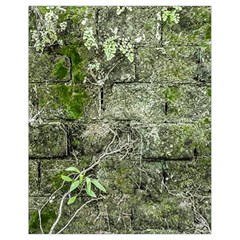 Old Stone Exterior Wall With Moss Drawstring Bag (small) by dflcprintsclothing