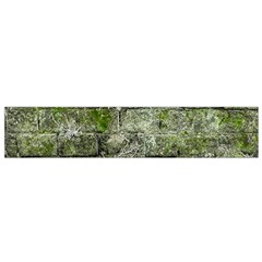 Old Stone Exterior Wall With Moss Small Premium Plush Fleece Scarf