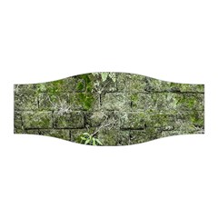 Old Stone Exterior Wall With Moss Stretchable Headband by dflcprintsclothing