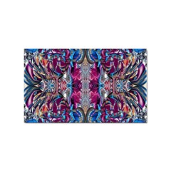 Abstract Blend Repeats Sticker (rectangular) by kaleidomarblingart