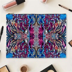 Abstract Blend Repeats Cosmetic Bag (xl) by kaleidomarblingart