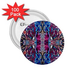 Abstract Blend Repeats 2 25  Buttons (100 Pack)  by kaleidomarblingart