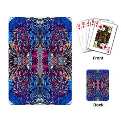 Abstract Blend Repeats Playing Cards Single Design (rectangle) by kaleidomarblingart