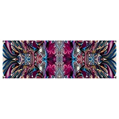 Abstract Blend Repeats Banner And Sign 12  X 4  by kaleidomarblingart