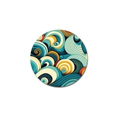 Waves Golf Ball Marker (4 Pack) by fructosebat