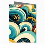 Waves Greeting Cards (Pkg of 8) Right