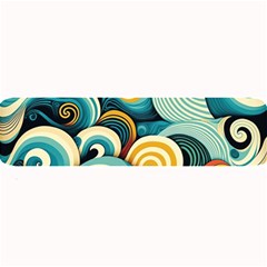 Waves Large Bar Mat by fructosebat