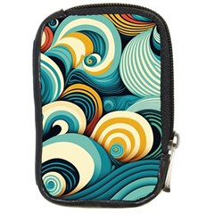 Waves Compact Camera Leather Case by fructosebat