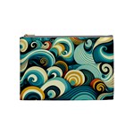 Waves Cosmetic Bag (Medium) Front