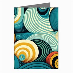 Waves Greeting Cards (pkg Of 8) by fructosebat