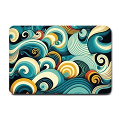 Waves Small Doormat by fructosebat