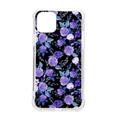 Dark Floral Iphone 11 Pro 5 8 Inch Tpu Uv Print Case by fructosebat